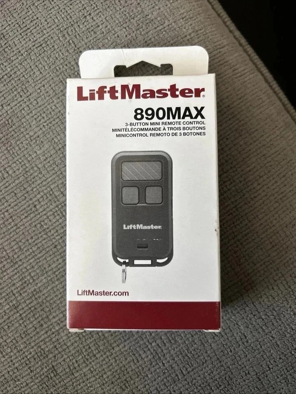 LiftMaster 890MAX 3-Button Mini Keychain Garage Door Remote Control Opener gallery