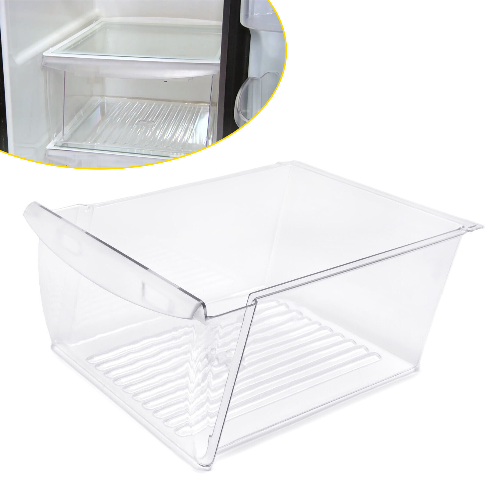 For 240351061 Upper Crisper Pan Drawer Compatible with Frigidaire Refrigerator gallery