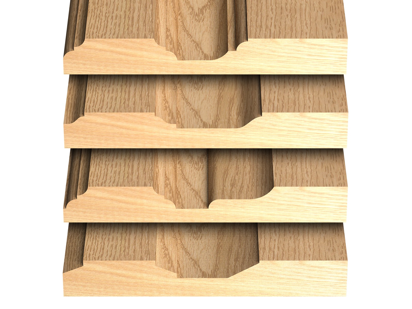 Ogee Panel CNC Cabinet Door Raised Panel Router Bit - 1/2" Shank - Yonico 13076 gallery