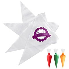 Thickened 100pcs/set Disposable Pastry Bag Icing Piping Bag Cake Cupcake Deco…