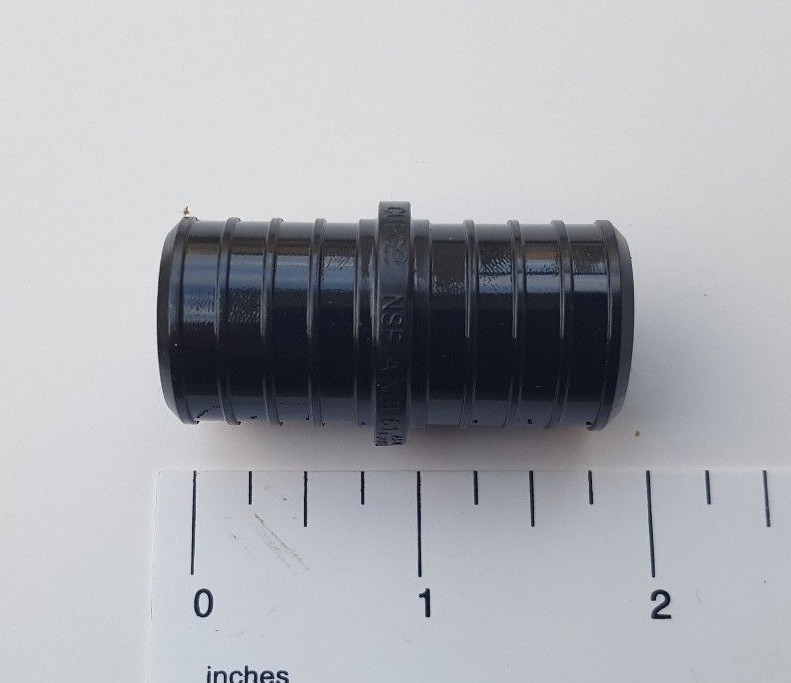 15 PIECES 1" PEX COUPLING POLY ALLOY LEAD FREE CRIMP PLASTIC FITTINGS - NSF CUPC gallery