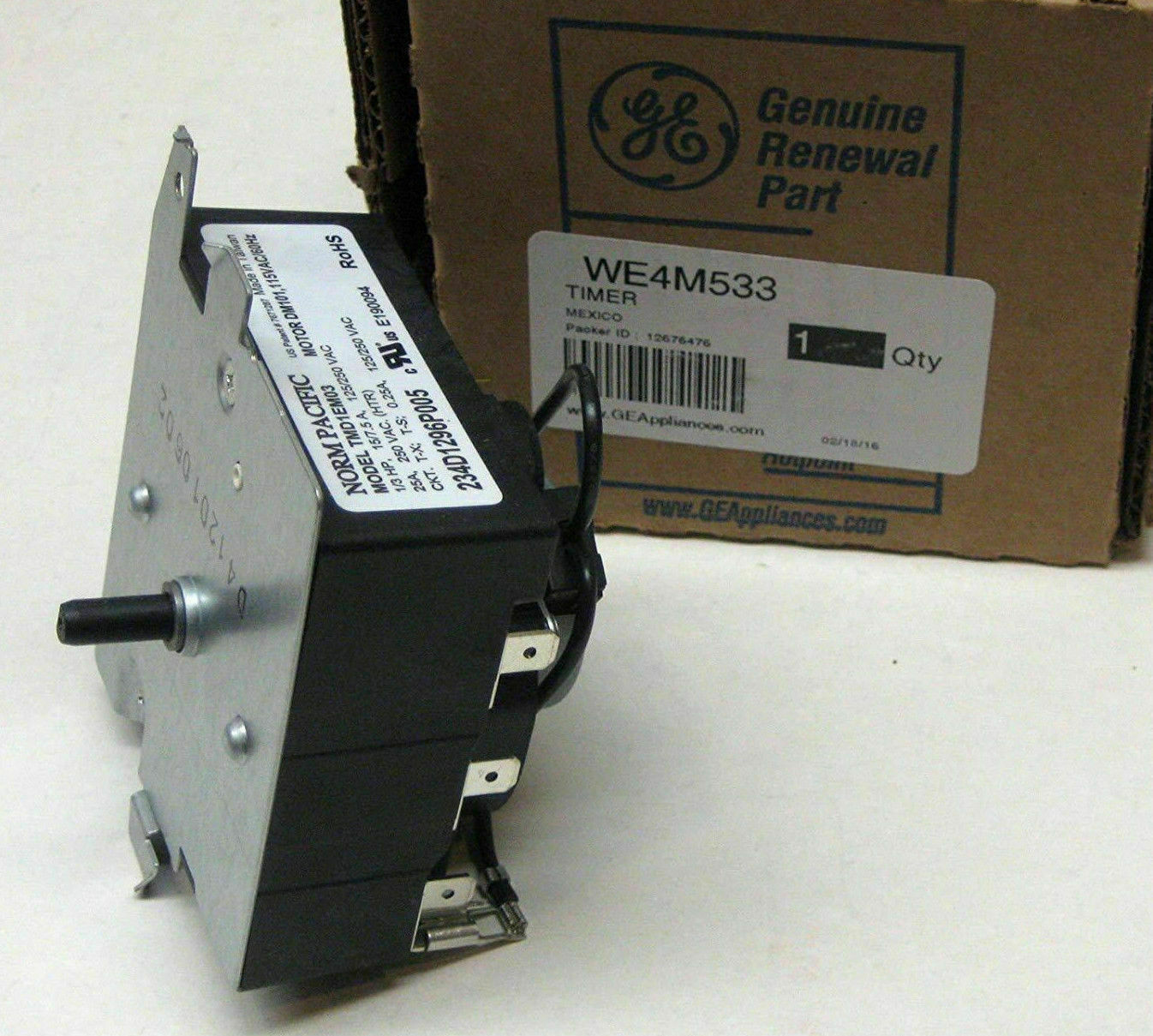 Dryer Timer GE GTDX180ED0WW GTDX185ED0CC GTDX200EM0WW GTDX205EM1CC GTDX300EM2WS gallery