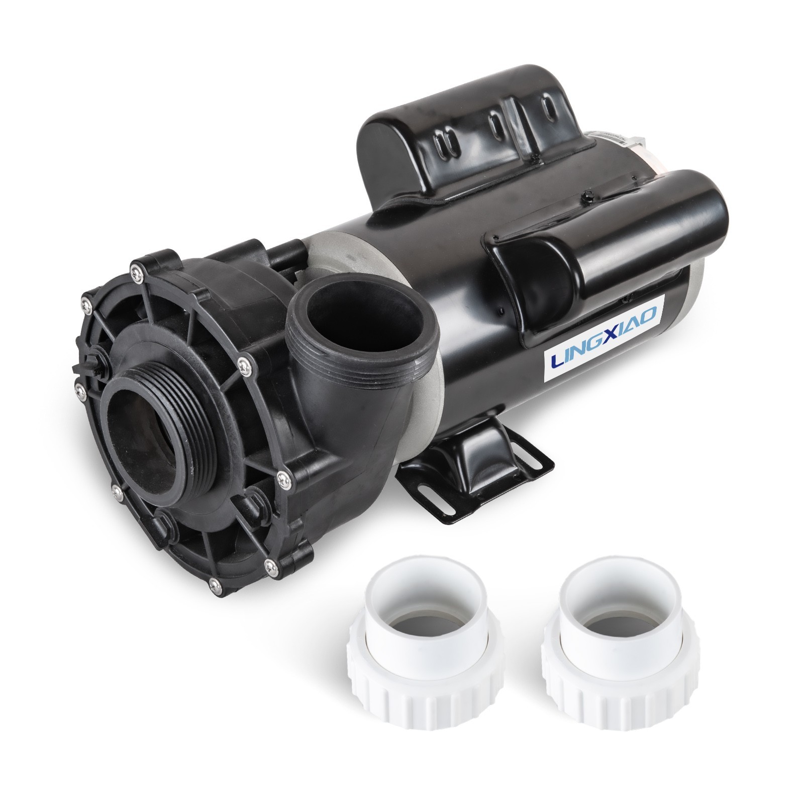 LINGXIAO SPA Pump 2HP, 2 Speed LX SPA Motor 115V/60HZ, 2" Port - 48WUA1501C-II gallery