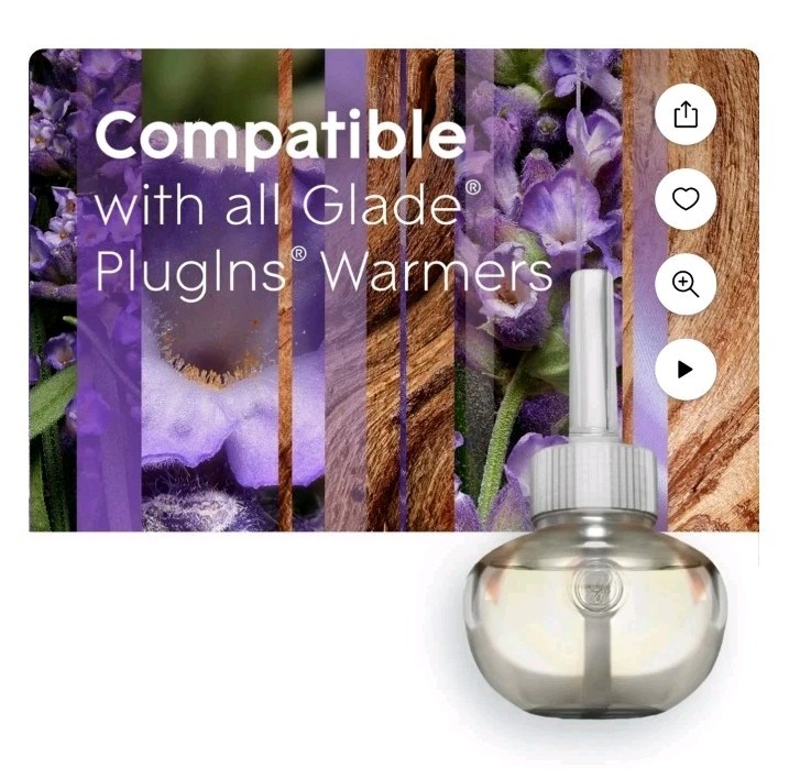 Glade Plugins Scented Oil Refill, Aromatherapy, Choose Calm, Qty 2 gallery