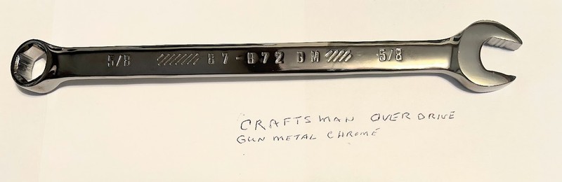 Craftsman OverDrive 5/8" Combination Wrench 12 Pt - 87-972GM Free USA Ship gallery