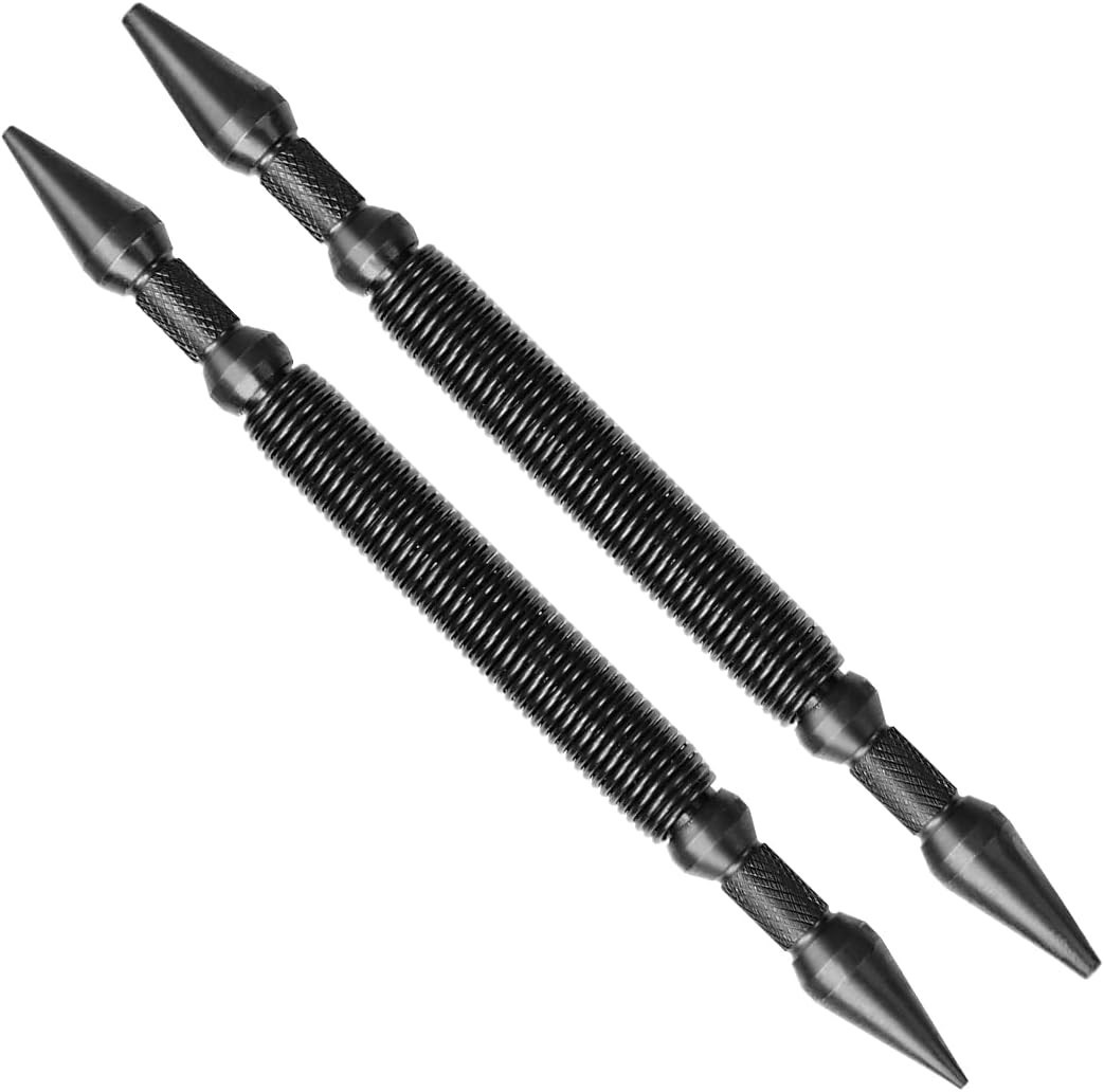 Set 2 Clavadora Doble Punta Herramienta Mano Metal Madera 1/16 1/32 1/8 3/32 gallery