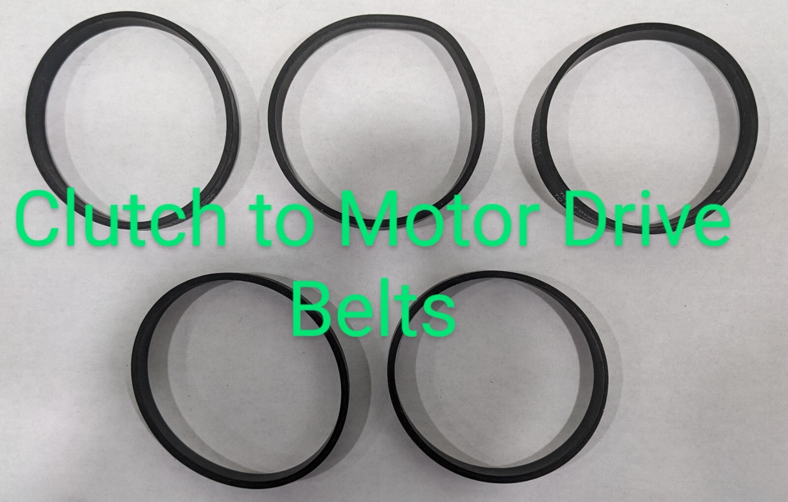 5 DYSON Vacuum DC04 DC07 DC14 CLUTCH to MOTOR DRIVE FLAT BELTS #902514-01 gallery