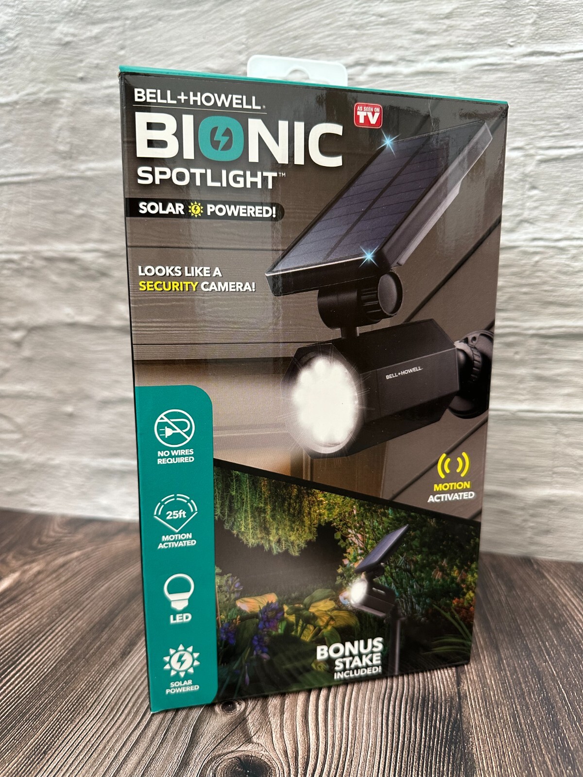 Bell + Howell Bionic Spotlight LED Solar Powered Outdoor Motion Sensor Light gallery