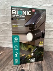 Bell + Howell Bionic Spotlight LED Solar Powered Outdoor Motion Sensor Light
