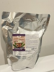 Fusion Select Tapioca Pearls Bubble Tea Boba Quick Cook 1kg 35.27oz Sealed