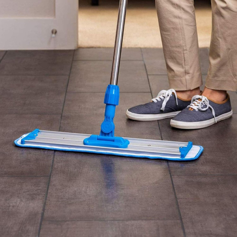 Microfiber Replacement Mop Pad, 18" X 6" Wet & Dry Home & Commercial Cleaning Re gallery