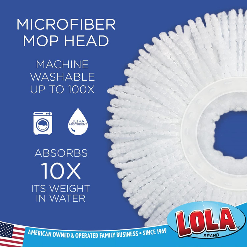 Revolution Microfiber Spin Mop System with 360° Action for All Hard Floors gallery