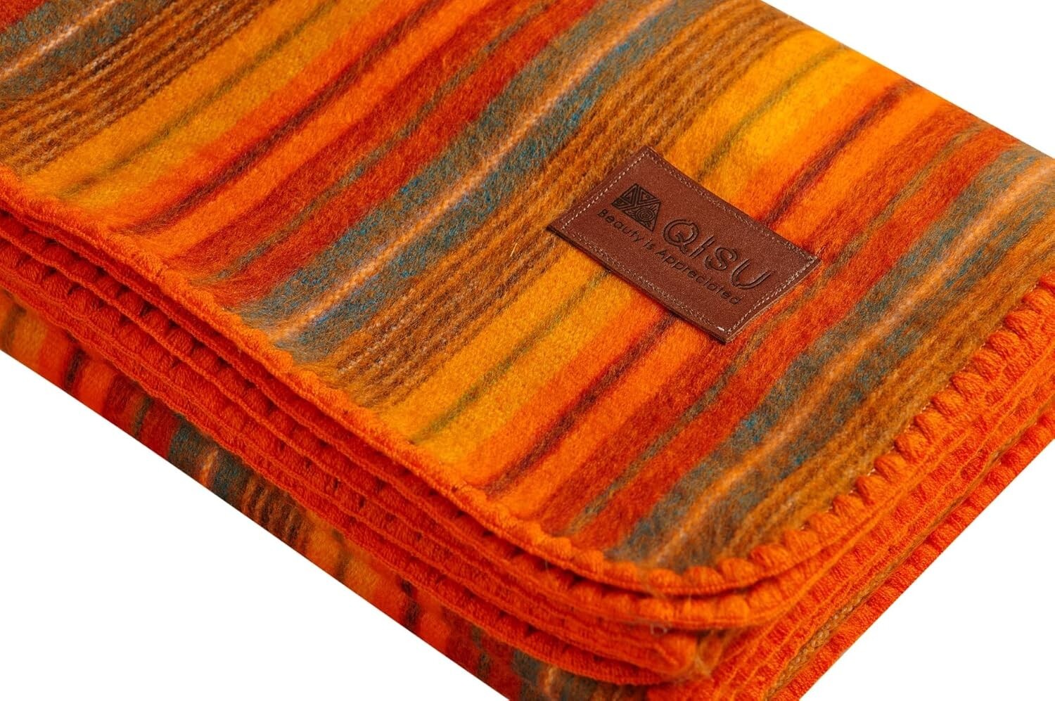 QISU Alpaca Wool Blanket Throw, Ultra-Soft, Hypoallergenic Breathabl| 85 x 65 in gallery