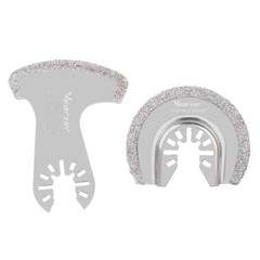 2PCS Diamond Oscillating Tool Blade Set Multi Tool Mortar Cutting Saw Blade US
