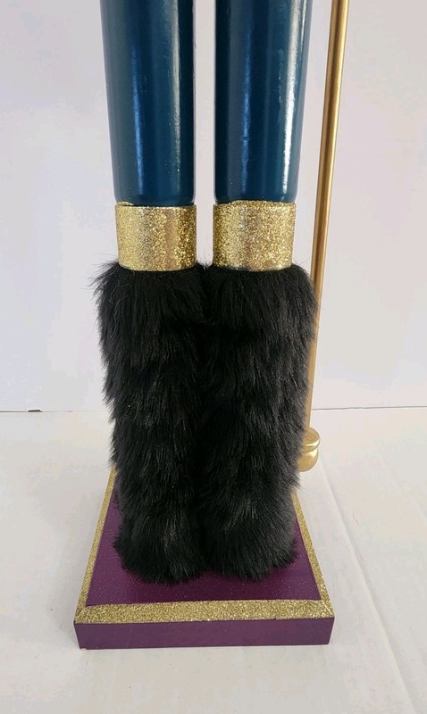 Signature Selection 42" Nutcracker - Purple/Teal/Gold - New! gallery