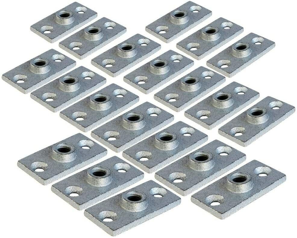 Highcraft Rod Hanger Plate, Galvanized Iron, Threaded Rod (20 Pieces) Free SHIP gallery