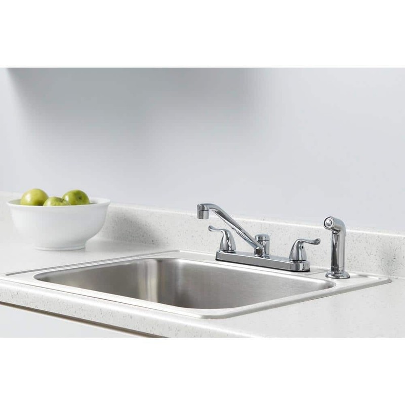 Glacier Bay Constructor Standard Kitchen Faucet Side Sprayer, Polished Chrome gallery