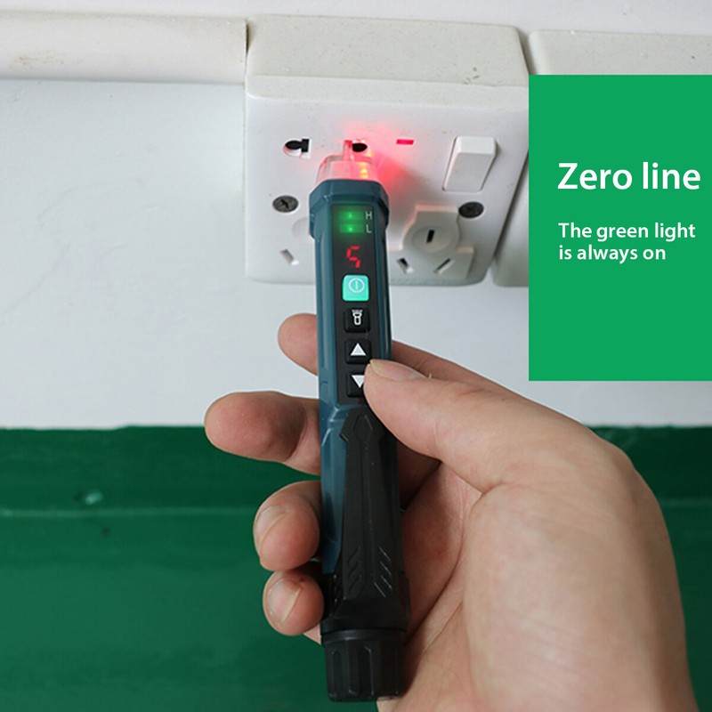 LED AC Electrical Voltage Power Detector Sensor Tester Non-Contact Pen 12-1000V gallery