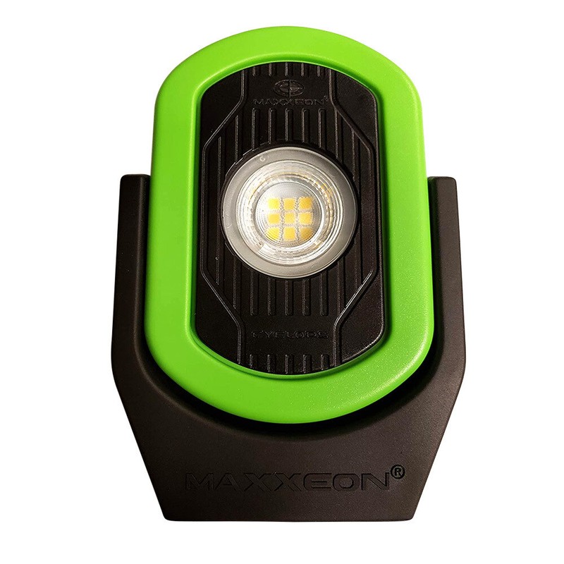 Maxxeon Work Star® 811 Cyclops USB Rechargeable LED Work Light (Green) gallery