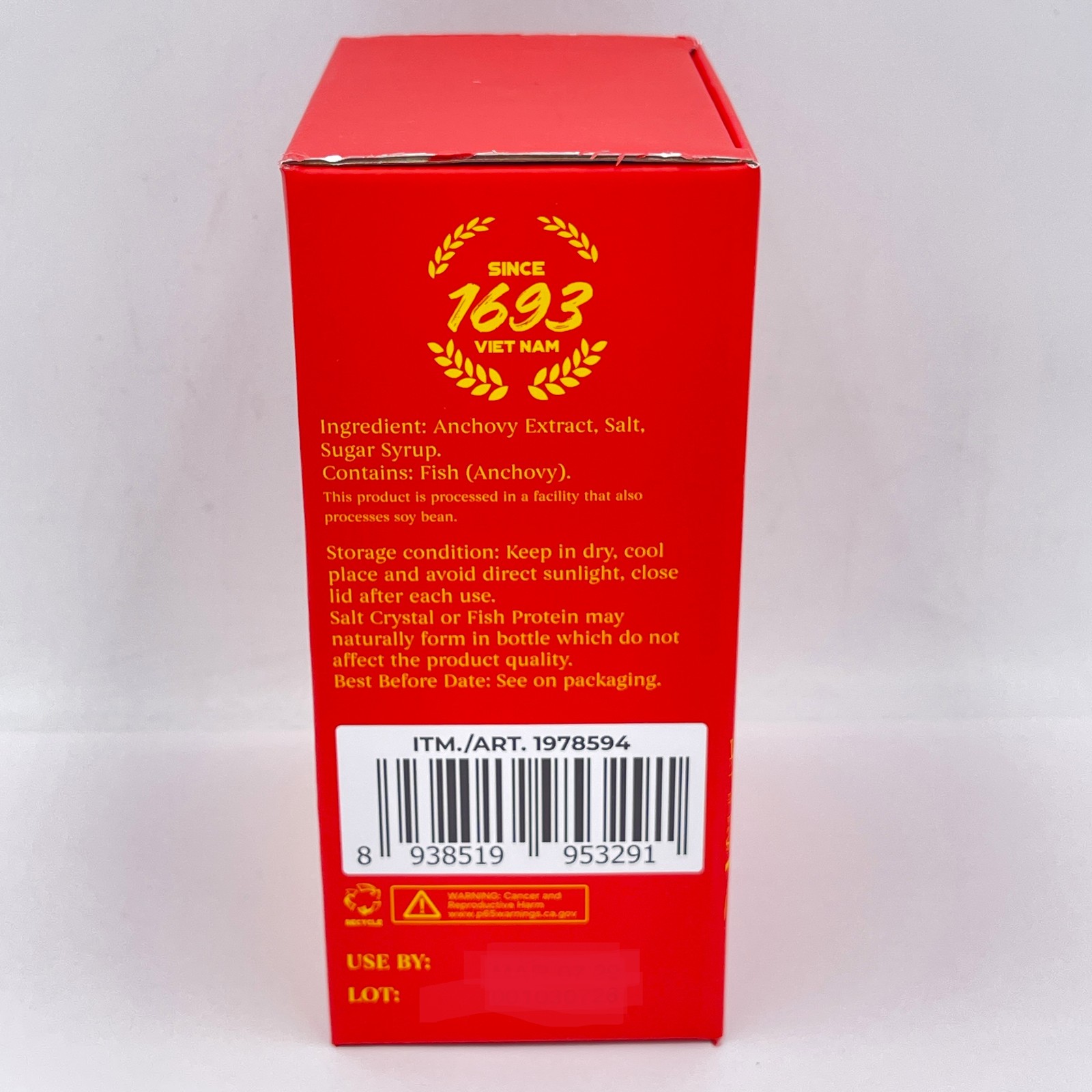 Tin Fish Sauce 16.9oz/500ml gallery