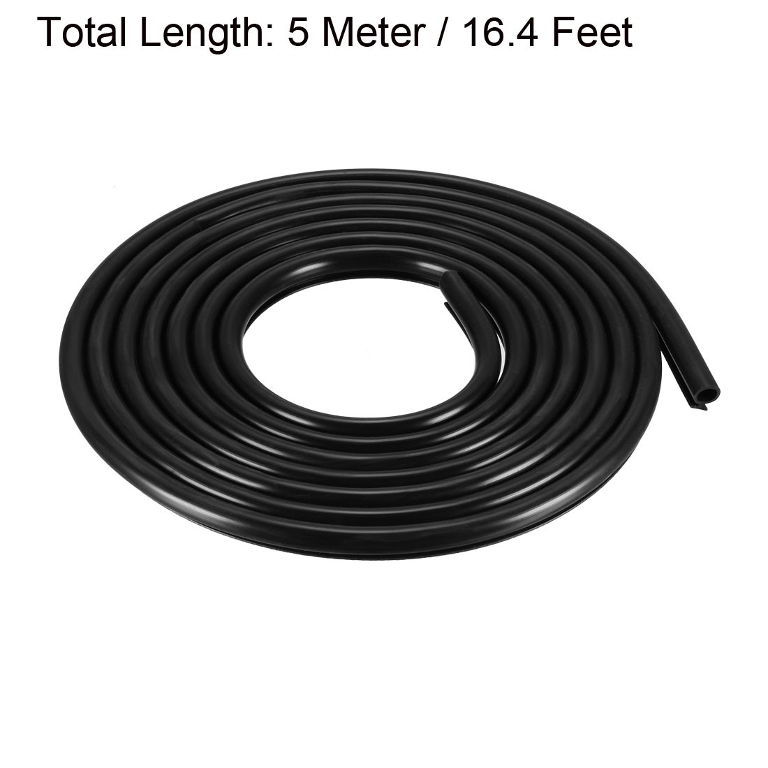 T-Slot Mount Window Weatherstrip Seal 7mm Bulb for 5mm Slot 5M 16.4ft gallery