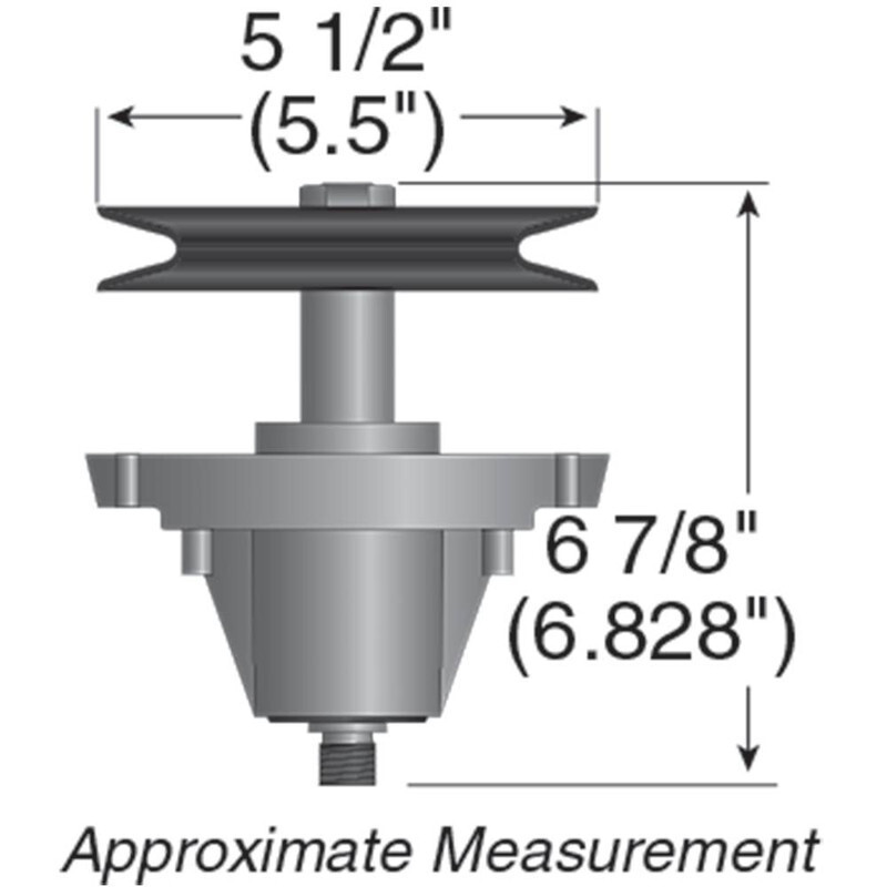Upgraded Spindle for Easier Install Replace MTD Spindle 618-06991 918-06991 gallery