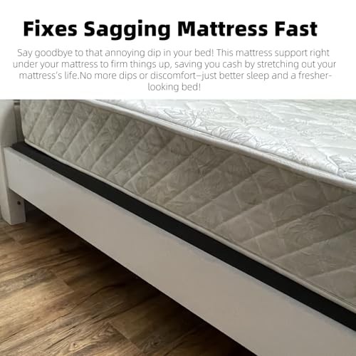 50D High-Density Sponge Sagging Mattress Support – 2” Thick Black 60"x24"x2" gallery