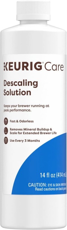14oz Odorless Descaling Solution for K-Cup Coffee Makers - Effortless Cleaning gallery