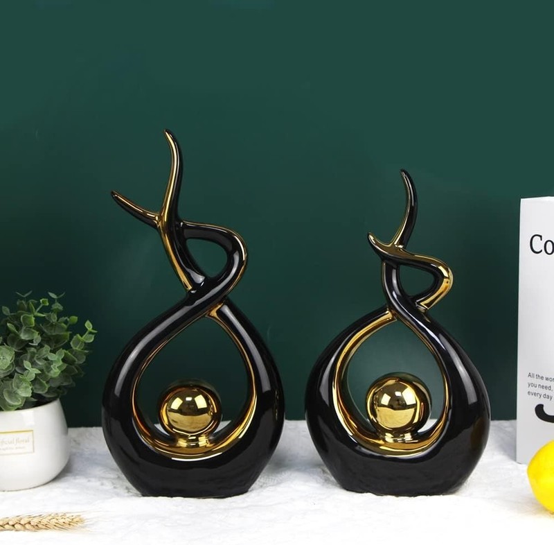 Elegant Office Decor Ceramic Statue gallery