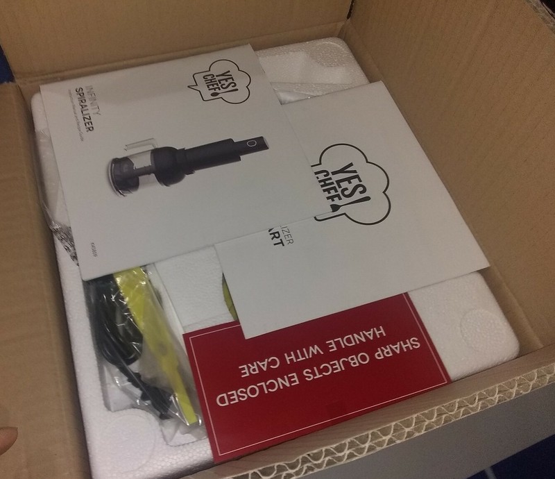 Yes Chef! Infinity Spiralizer and Corer Red K45809 gallery