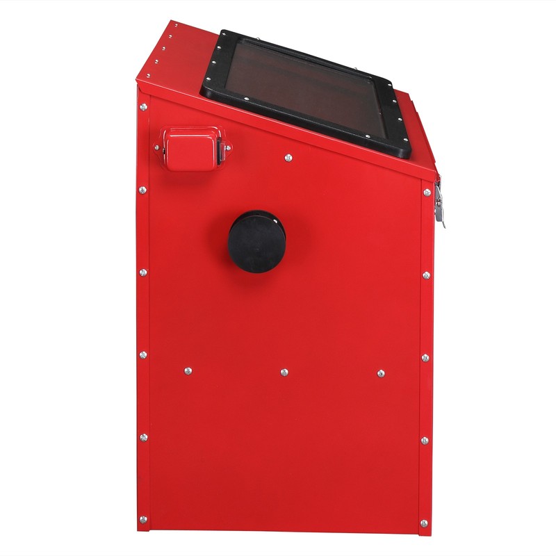 30 Gallon Top Loading Abrasive Sand Blaster Blast Cabinet Box Glass Bead Media gallery