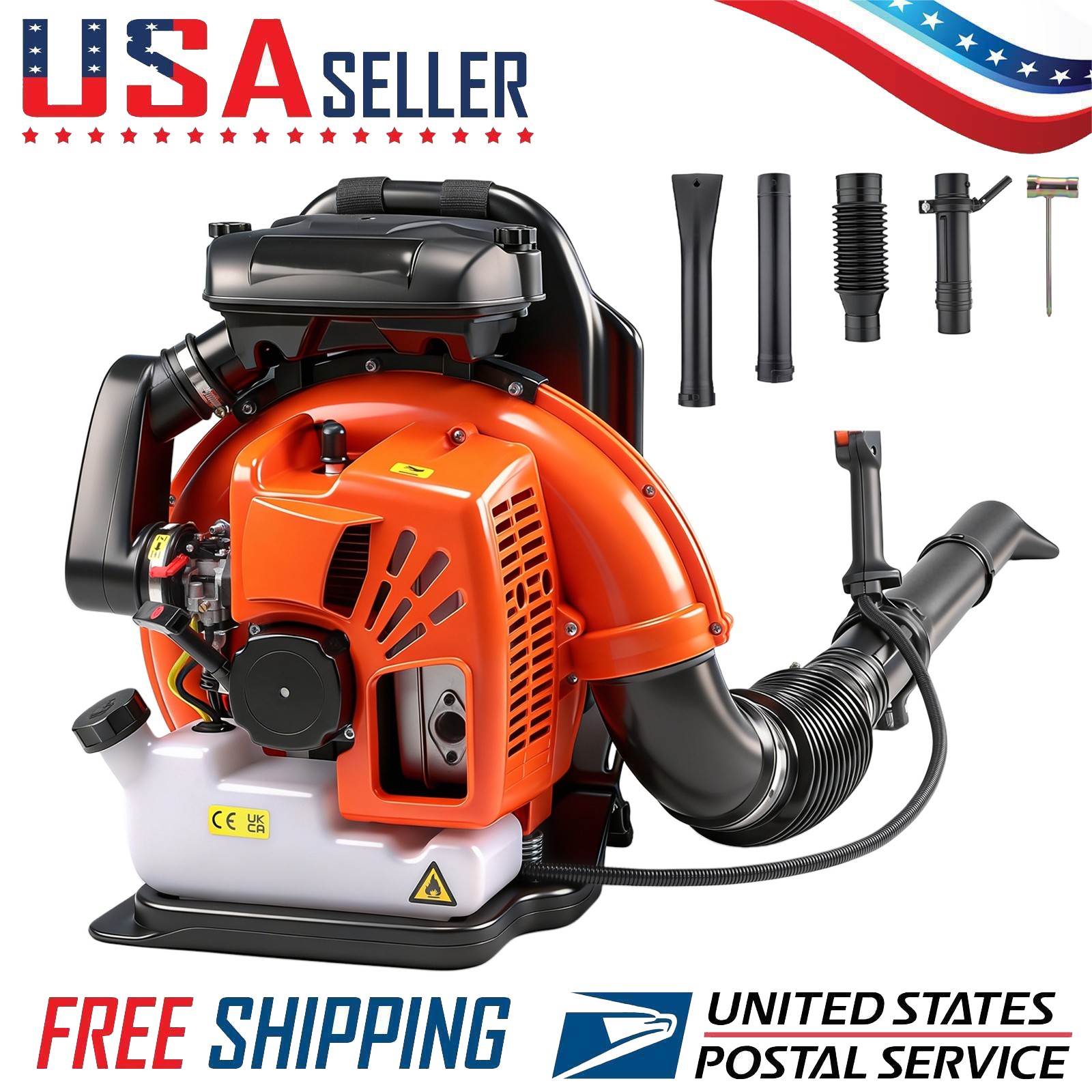 63CC Commercial Gas Leaf Blower Backpack Gas-powered Backpack Lawn Grass Blower gallery