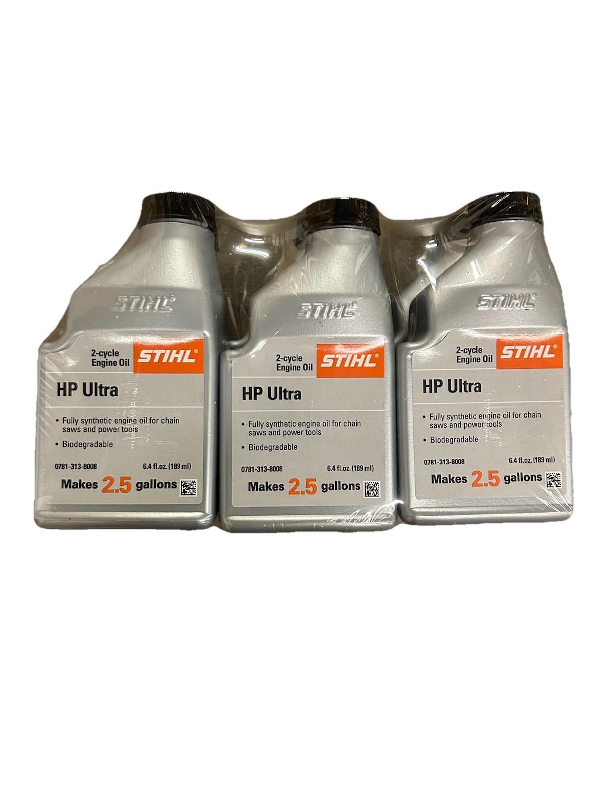 Stihl 2 Cycle Hp Ultra Synthetic Engine Oil Mix 6.4 Oz 2.5 Gallon 6 Pack gallery