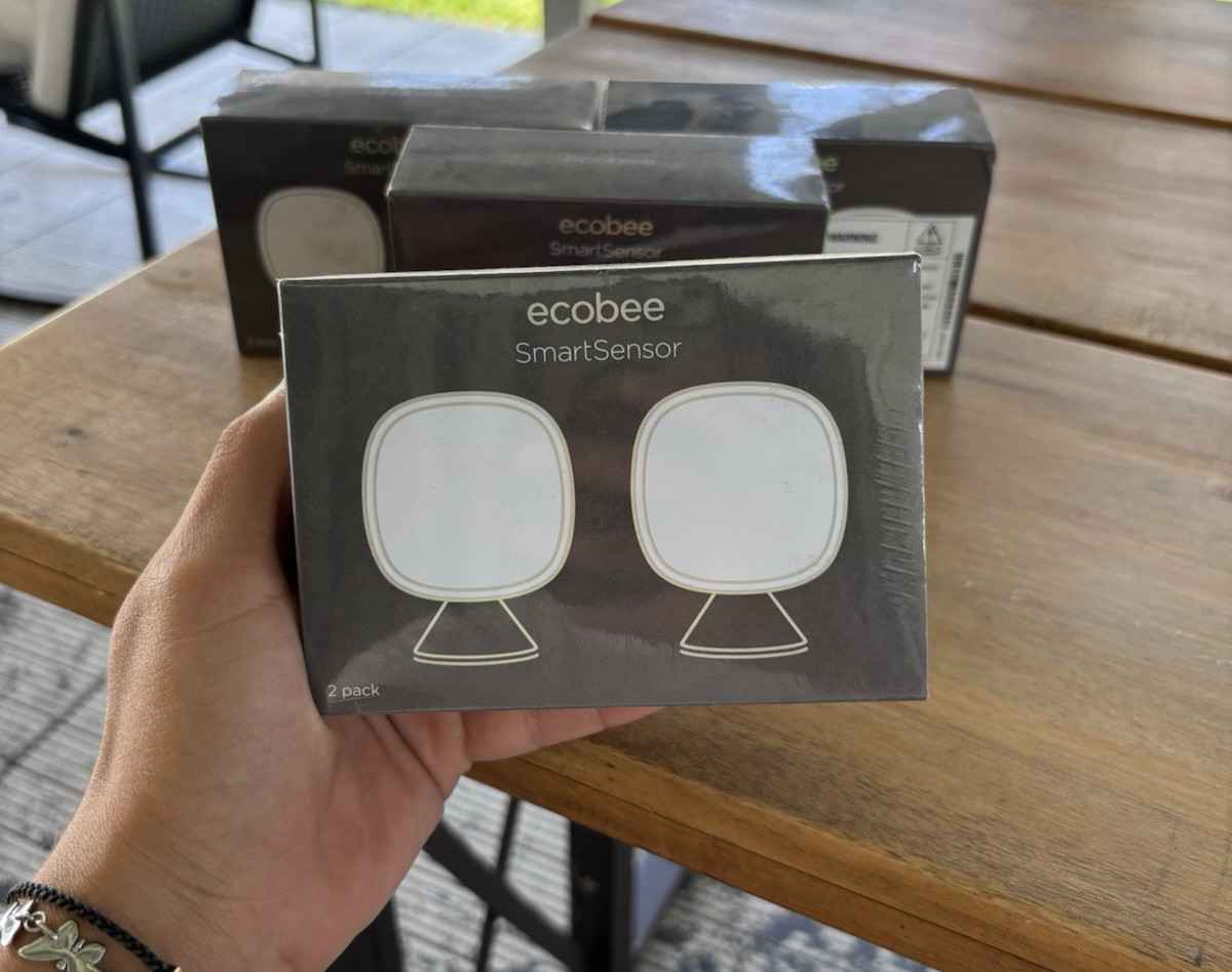 ⚡IN HAND⚡Ecobee Smart Sensor 2 Pack - Comfort, Security, Energy Savings , New ✔ gallery