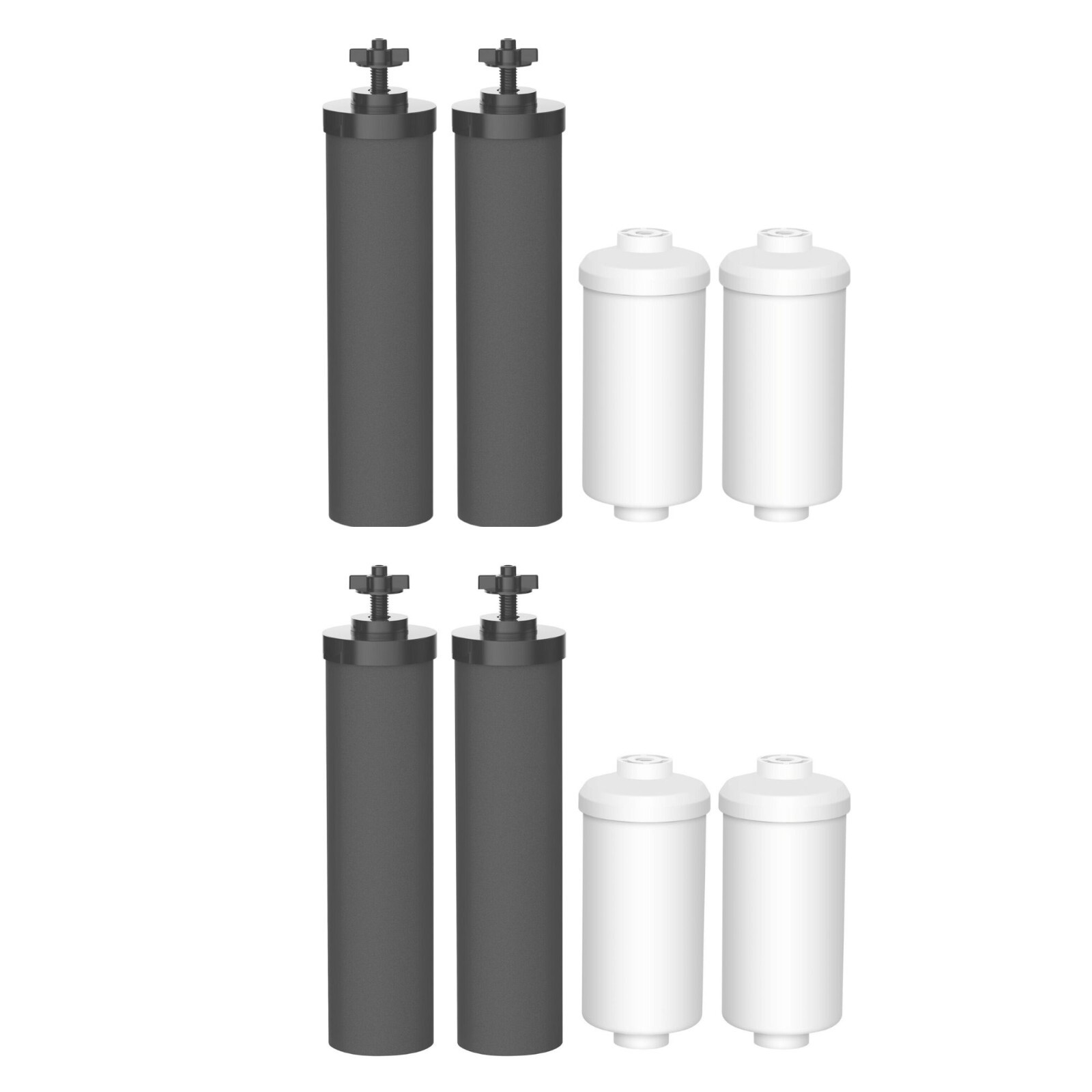 AQUACREST black purification elements and fluoride replacement filter gallery