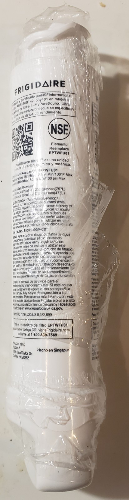 OEM Genuine Frigidaire EPTWFU01 PureSource Ultra II Refrigerator Water Filter gallery