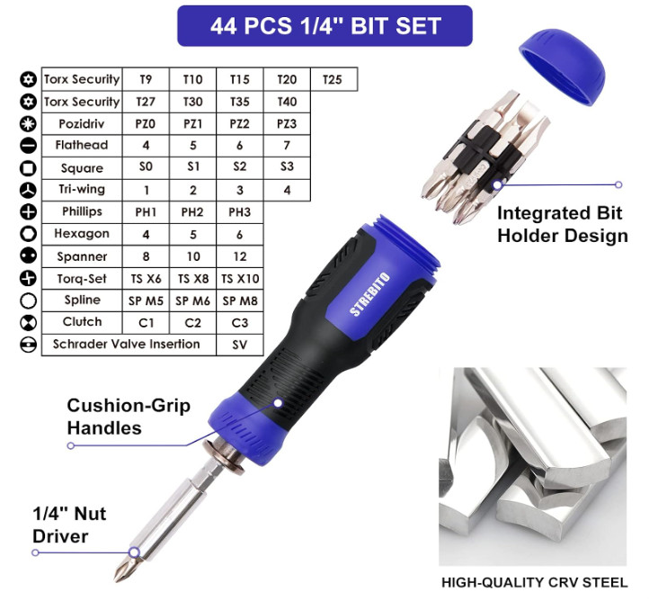 191-Piece Precision Screwdriver Set Electronic Repair Tool Kit gallery