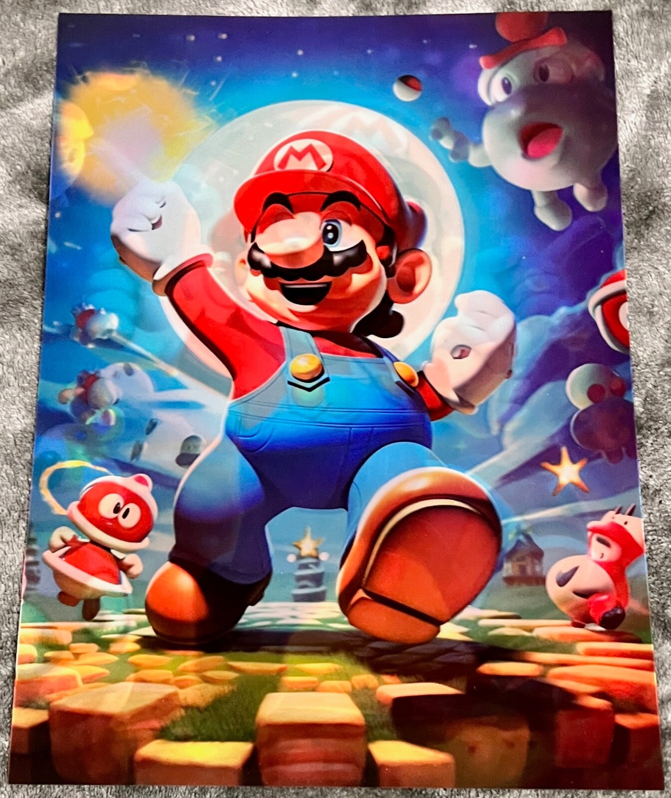 super Mario-3D Poster 3D Lenticular Flip Effect,3 In One gallery