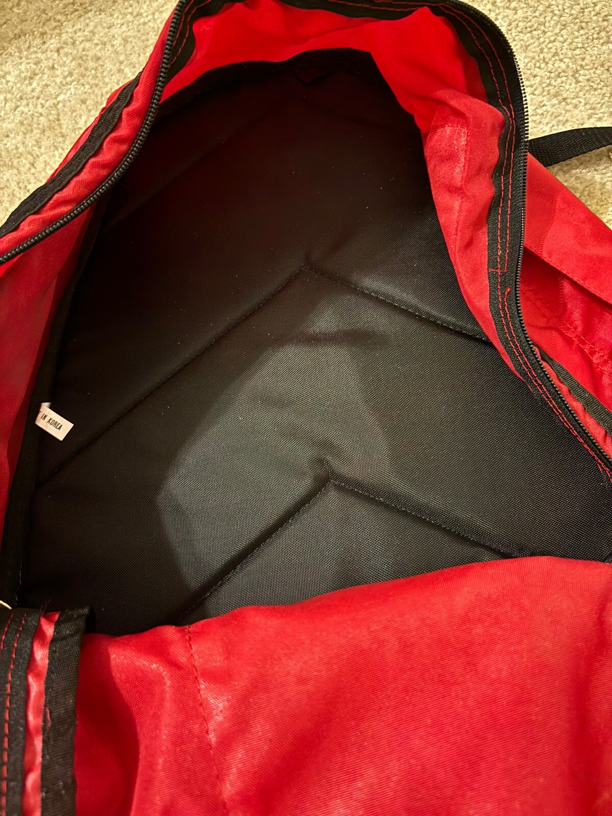 wilderness experience backpack red & Black 5
