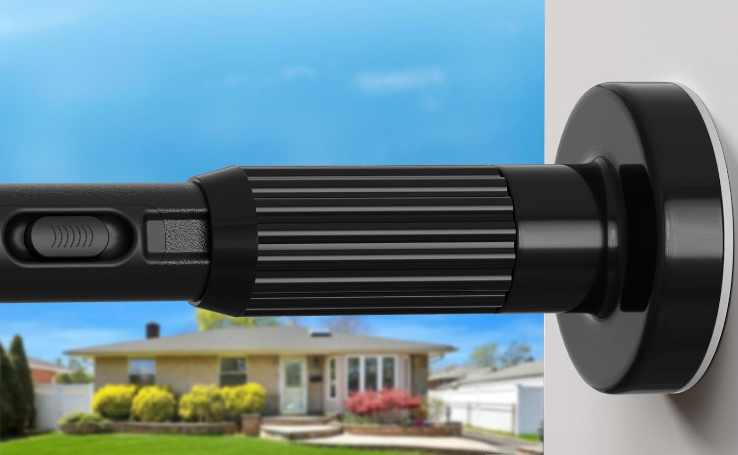 Extra Long Tension Rod 41-185inch Heavy Duty Tension Curtain Rods no Drilling gallery