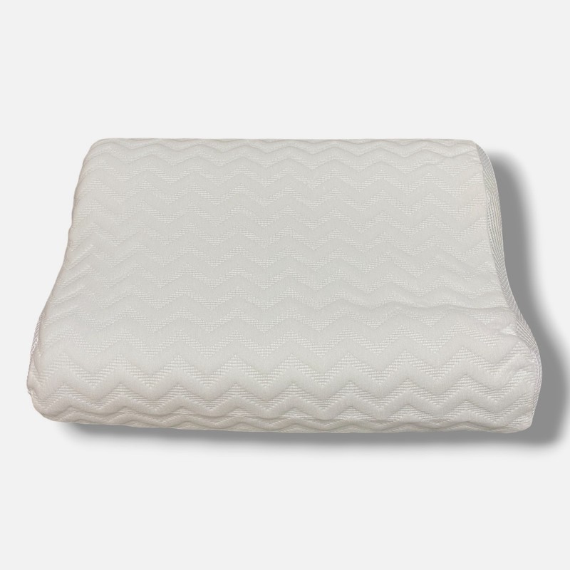 Comfort Tech White Serene Memory Foam Pillow, Contour gallery