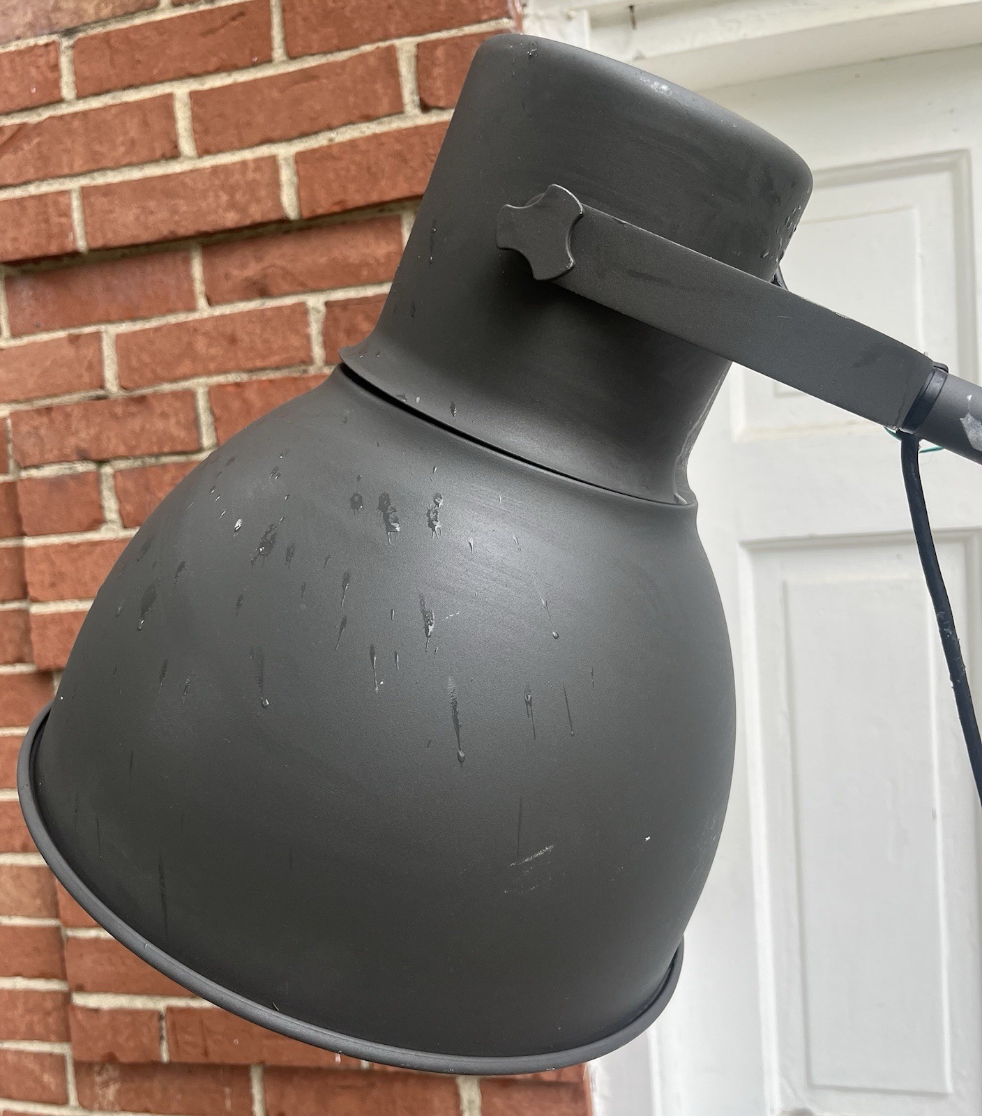 IKEA HEKTAR Dark Gray Powder-Coated Steel Floor Lamp gallery