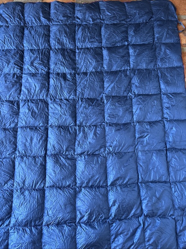 Horizon Hound GR-20 Down Quilted Blanket Camping Packable Throw Hike 54x80” Blue gallery