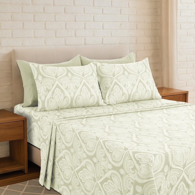 6 Pieces Bed Sheet Set Microfiber Luxury Hotel Quality Soft Extra Deep Sheets gallery