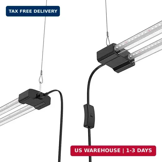 DYMOND BoostGro LED Grow Light Full Spectrum Linkable 5000K Daylight + 660nm Red gallery