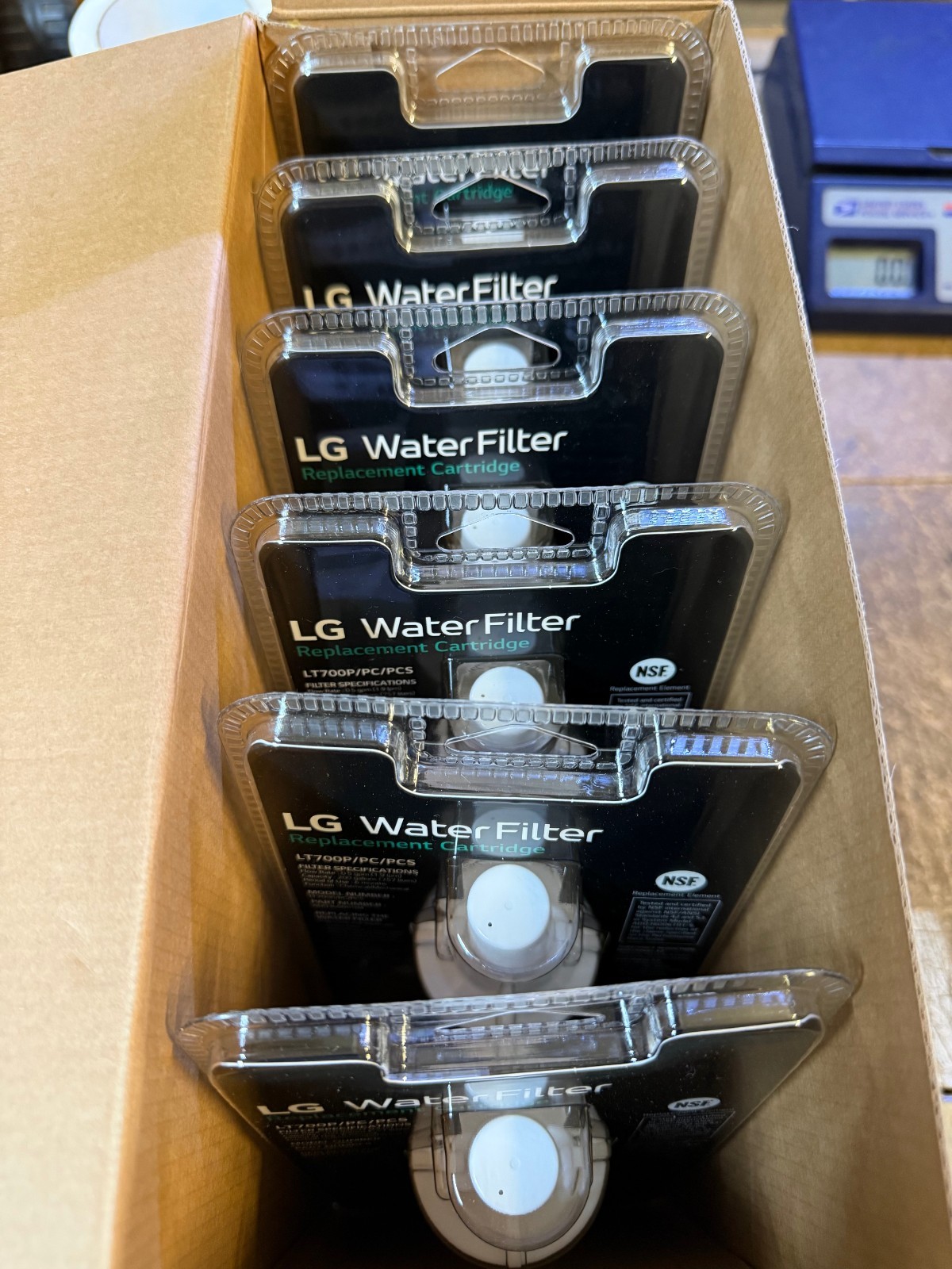 6ct Genuine LG LT700P/PC/PCS Refrigerator Replacement Water Filter ADQ360061 gallery