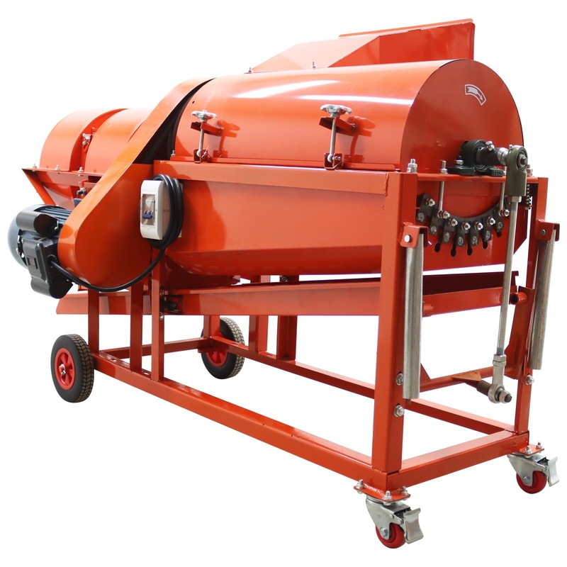 Chestnut Burr Shell Removing Machine with Double Fans 220V 1 Phase 800-1000Kg/h gallery