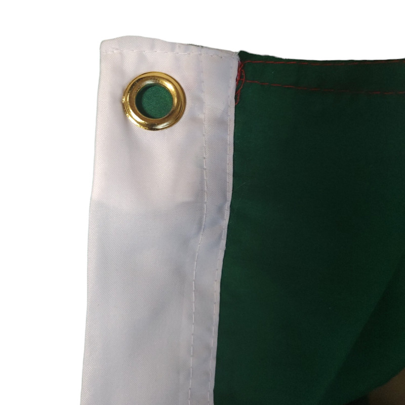 2 Big 6 Foot Mexico Flag Double Sided Double Stitched All Weather 6ft by 4ft gallery