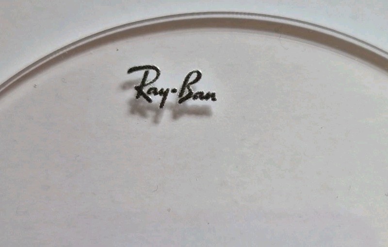 3 Pc. Ray-Ban BLACK Aviator Logo For Glasses High Quality UV DTF Raised Decal gallery