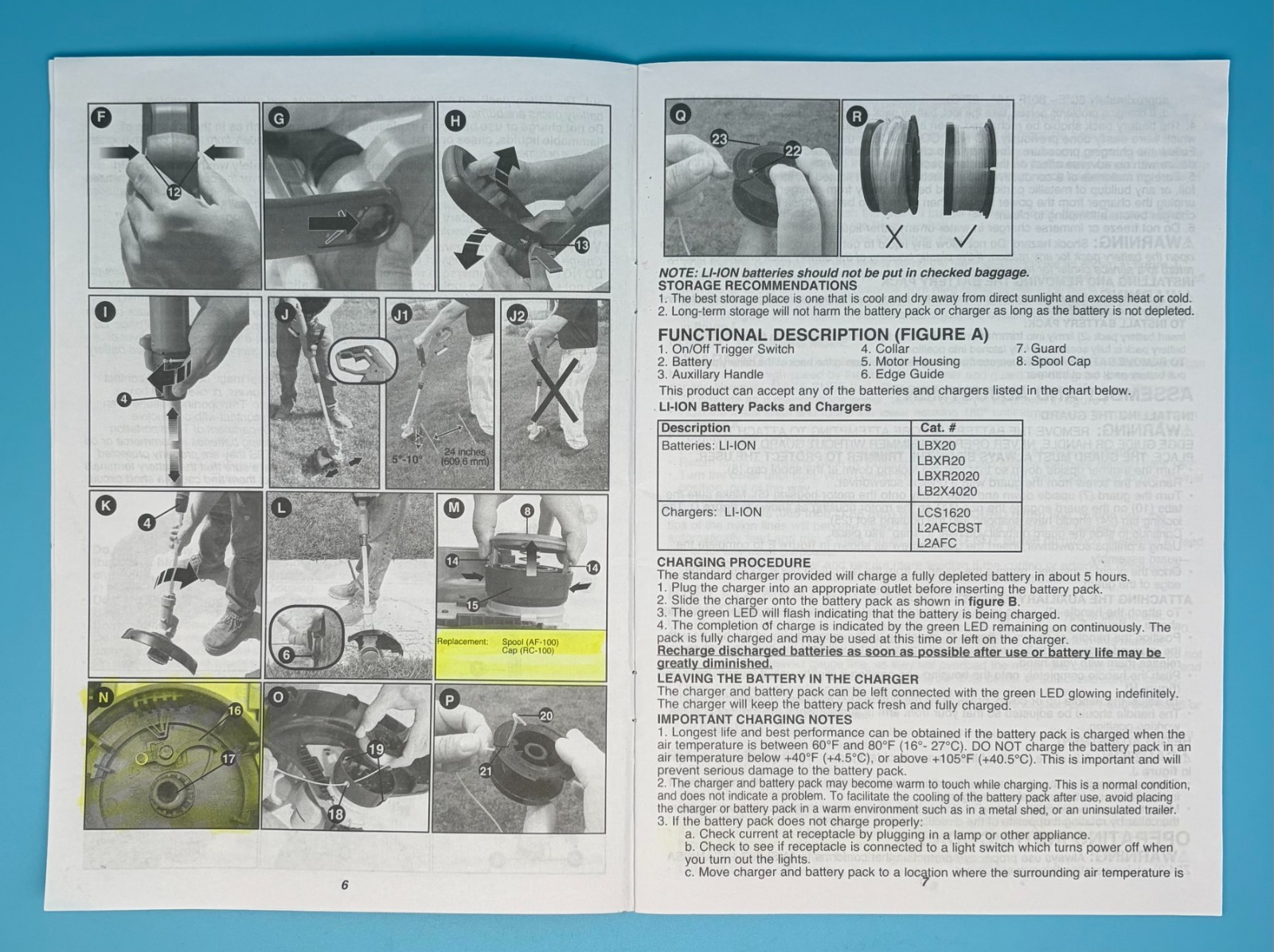 Black & Decker - 20V Max Trimmer/Edger - Owners Instruction Manual - LST300 gallery